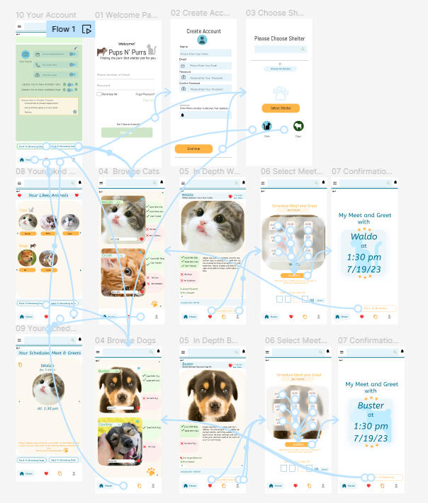 First Draft Wire Frame